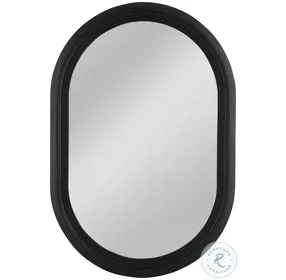Nash Matte Black Wall Mirror