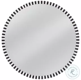 MacArdle Black And Cream Wall Mirror