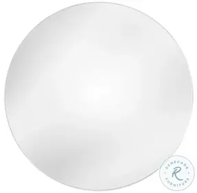 Eltham Matte White Wall Mirror