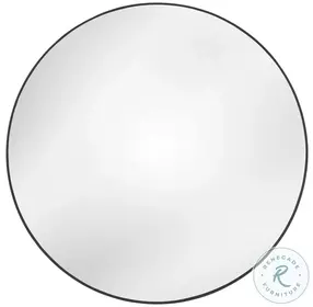 Eltham Matte Black Wall Mirror