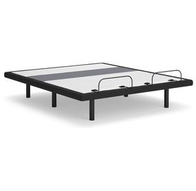 Best Base with Lumbar and Audio Charcoal Gray King Adjustable Base