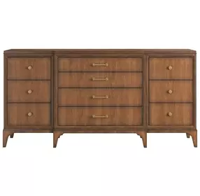Harbor Lakeside Sepia 10 Drawer Dresser