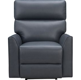 Marah Santa Fe Ocean Leather Triple Power Recliner with USB Charging