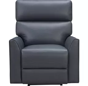 Marah Santa Fe Ocean Leather Triple Power Recliner with USB Charging