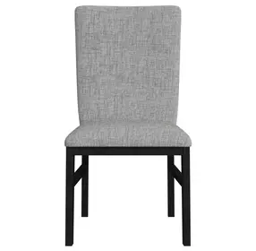 Megan Gray Upholstered Dining Side Chair Set of 2