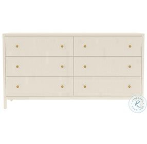 Marsha Coconut Milk 6 Drawer Dresser