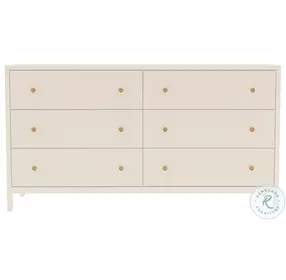 Marsha Coconut Milk 6 Drawer Dresser