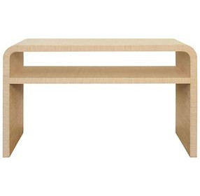 Marshall Natural Grasscloth 54" Console Table