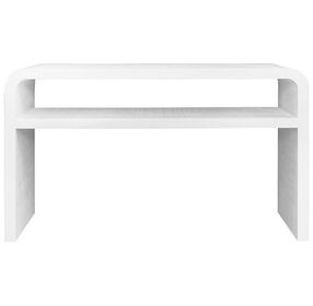 Marshall Textured White 54" Console Table