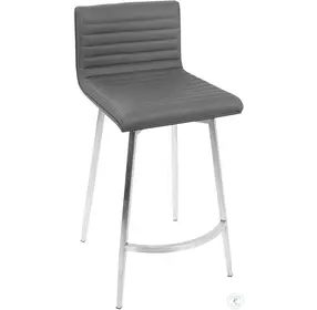 Mason Grey Swivel Counter Stool Set Of 2