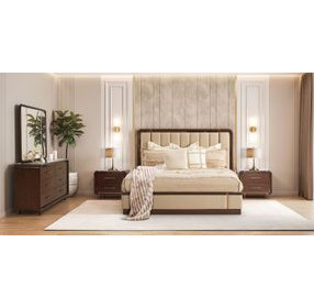 Parkstead Umber Storage Panel Bedroom Set