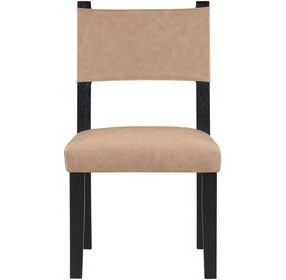 Aubrey Black Strap Back Side Chair Set of 2