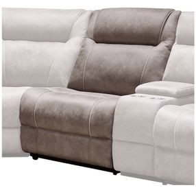 Blake Desert Taupe Armless Recliner