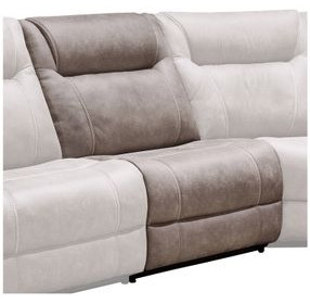 Blake Desert Taupe Armless Chair