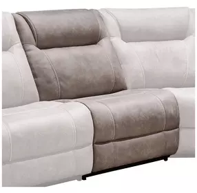 Blake Desert Taupe Armless Chair