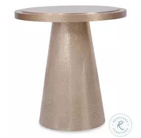 Auburn Grove Satin Brass Spot Table
