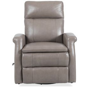 Bristol Graphite Leather Swivel Glider Recliner