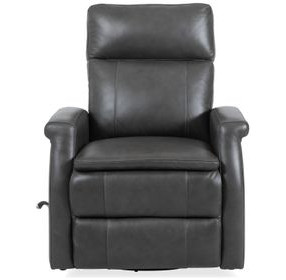 Bristol Raven Leather Swivel Glider Recliner