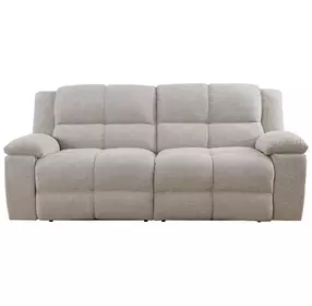 Buster Opal Taupe 90" Reclining Sofa