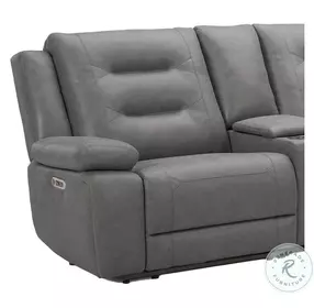 Caldwell Tahoe Charcoal LAF Power Recliner