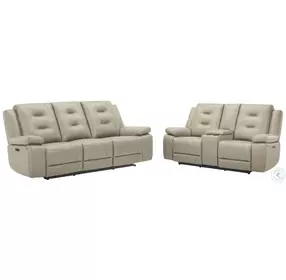 Briarwood Tahoe Fog Performance Fabric Power Reclining Living Room Set