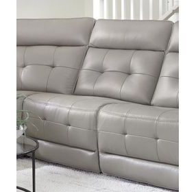 Canterbury Pewter Zero Gravity Armless Power Recliner