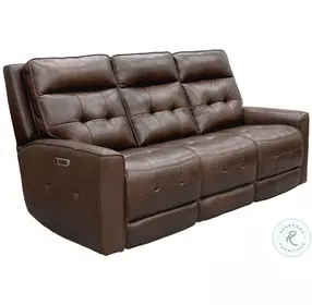 Glendale Acorn Zero Gravity Power Reclining Sofa with Power Headrest