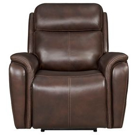 Cascade Auburn Leather Power Recliner