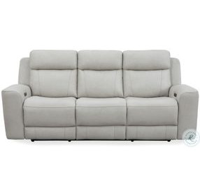 Carrith Stone Leather Power Reclining Sofa