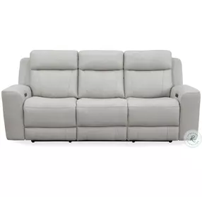 Carrith Stone Leather Power Reclining Sofa