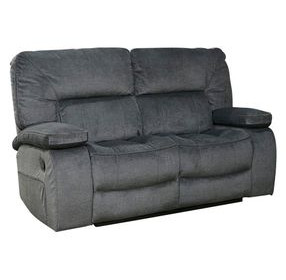 Chapman Polo Performance Fabric Dual Reclining Loveseat