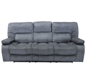Chapman Polo Performance Fabric Triple Reclining Sofa