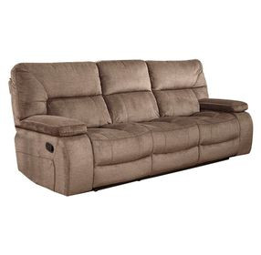 Chapman Kona Performance Fabric Dual Reclining Sofa with Drop Down Console