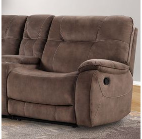 Cooper Shadow Brown Manual RAF Recliner