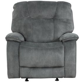 Cooper Shadow Grey Manual Glider Recliner