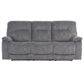 Cooper Shadow Grey Manual Triple Reclining Sofa