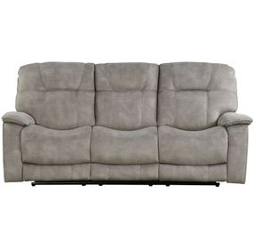 Cooper Shadow Natural Manual Triple Reclining Sofa