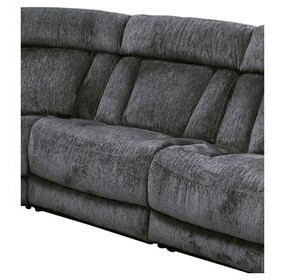 Dalton Lucky Charcoal Armless Recliner
