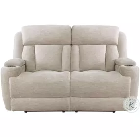 Duncan Lucky Fawn 65" Power Reclining Loveseat