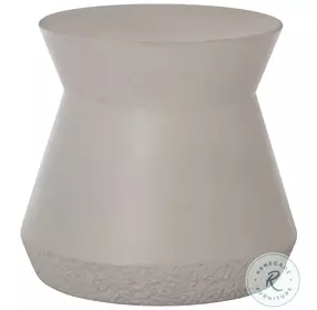 Nidra Sand Grey 26" Accent Table