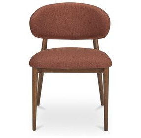 Ellie Rust Performance Fabric Upholstered Dining Chair