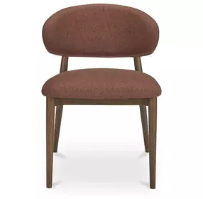 Ellie Rust Performance Fabric Upholstered Dining Chair