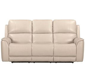 Easton Steamboat Quartz Leather 86" Zero Gravity Power Reclining Sofa with USB Charging