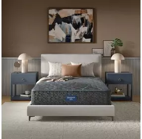 Beautyrest Gray Level 2 Plush Full Size Mattress