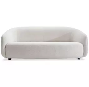 Devon White 82" Sofa