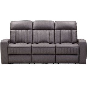 Equinox Mercury 86" Power Reclining Sofa With Drop Down Table