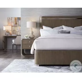 Modern Mood Dark Brown Panel Bedroom Set with 2 Drawer Nightstand