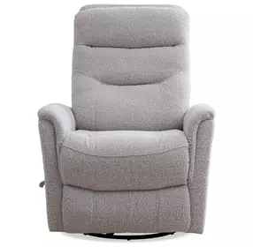 Gemini Bloke Cotton Swivel Glider Recliner