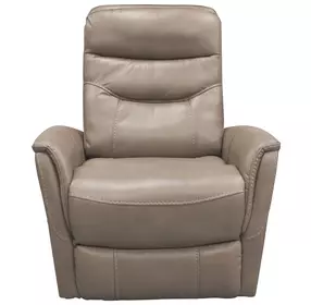 Gemini Linen Performance Fabric Swivel Glider Recliner