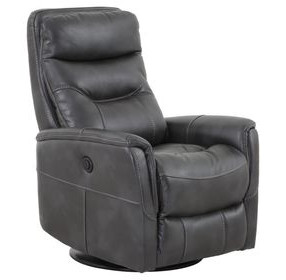 Gemini Flint Anywhere Performance Fabric Swivel Power Recliner